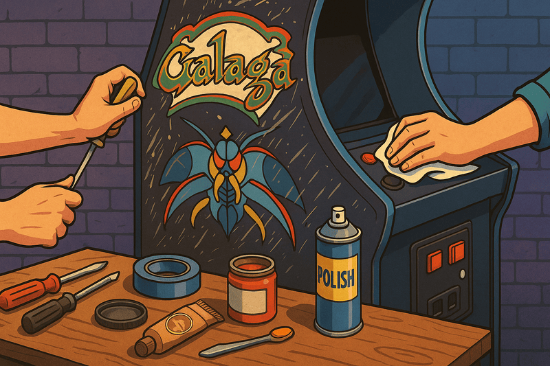 Restoring a Classic: Bringing a 1980s Arcade Cabinet Back to Life